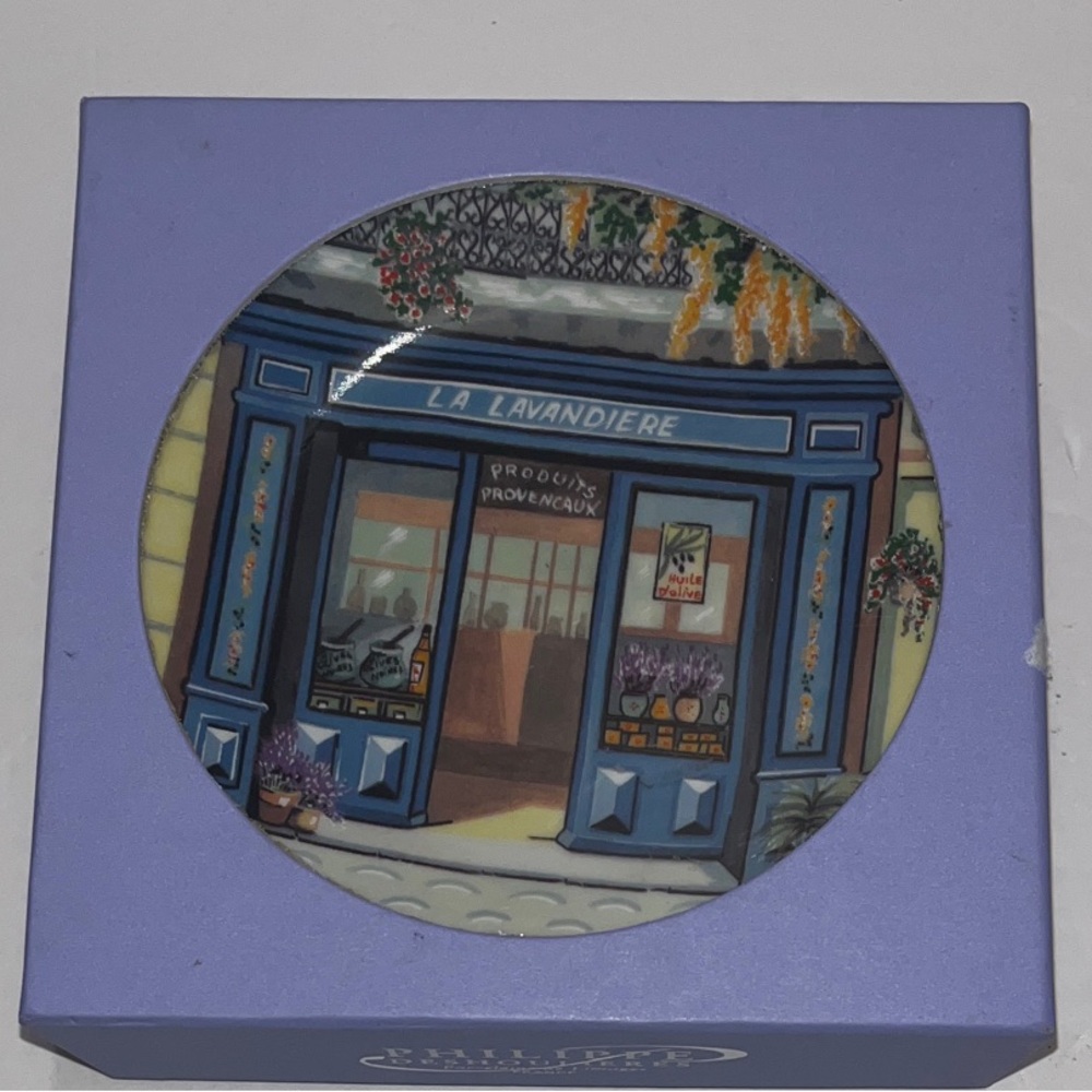 Set of 6 Philippe Deshoulieres Cocktail plates